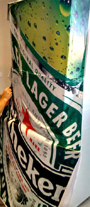 Envelopamento de Geladeira SP Heineken