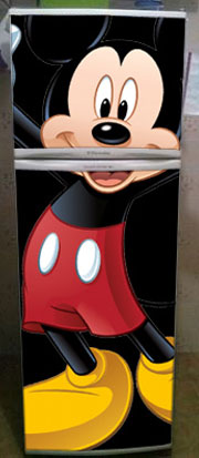 Envelopamento de Geladeira SP Mickey