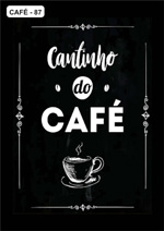 Plaquinhas Cantinho do Café